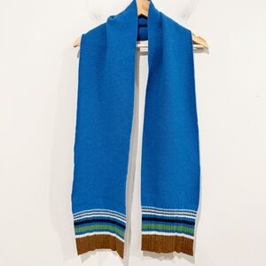 ROBERT MACKIE 100% Wool Scarf Scotland Warmth Cabincore